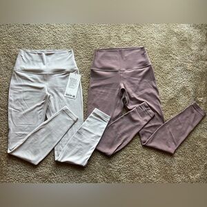 Lululemon Align bundle (28”) size 6